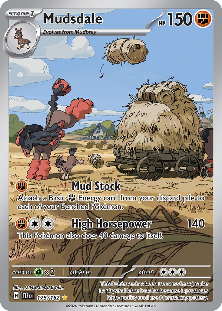 Mudsdale - Temporal Forces (Illustration Rare) [TEF-175]