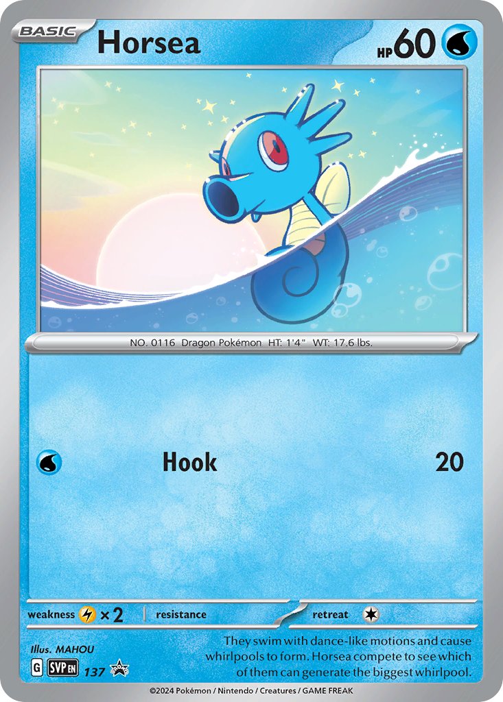 Horsea - SV Black Star Promos (Promo) [SVP-137]