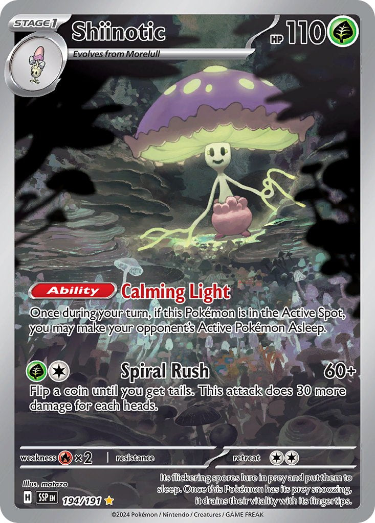 Shiinotic - Surging Sparks (Illustration Rare) [SSP-194]