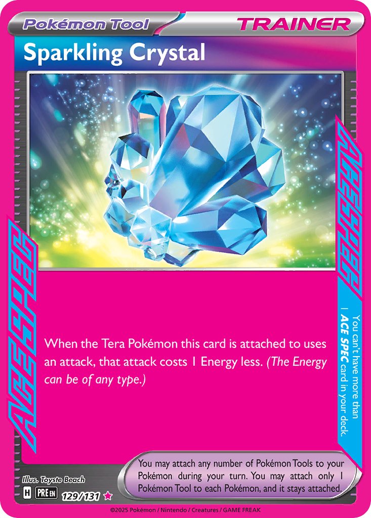 Sparkling Crystal - Prismatic Evolutions (ACE Rare) [PRE-129]