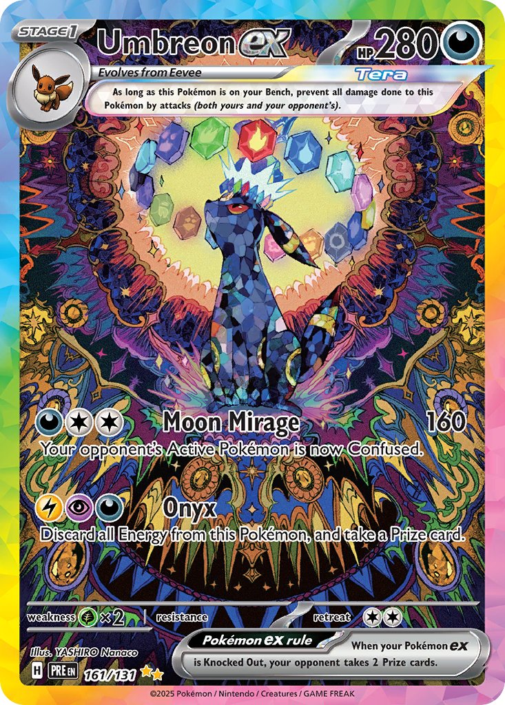 Umbreon ex - Prismatic Evolutions (Special Illustration Rare) [PRE-161]