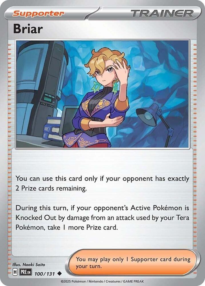Briar - Prismatic Evolutions: Additionals (Uncommon) [xPRE-100]