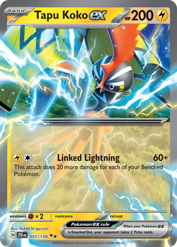 Tapu Koko ex - Journey Together (Double Rare) [JTG-051]
