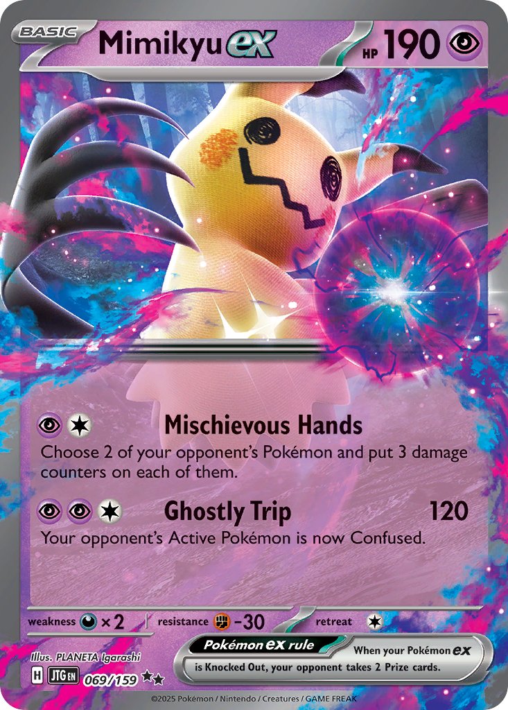 Mimikyu ex - Journey Together (Double Rare) [JTG-069]