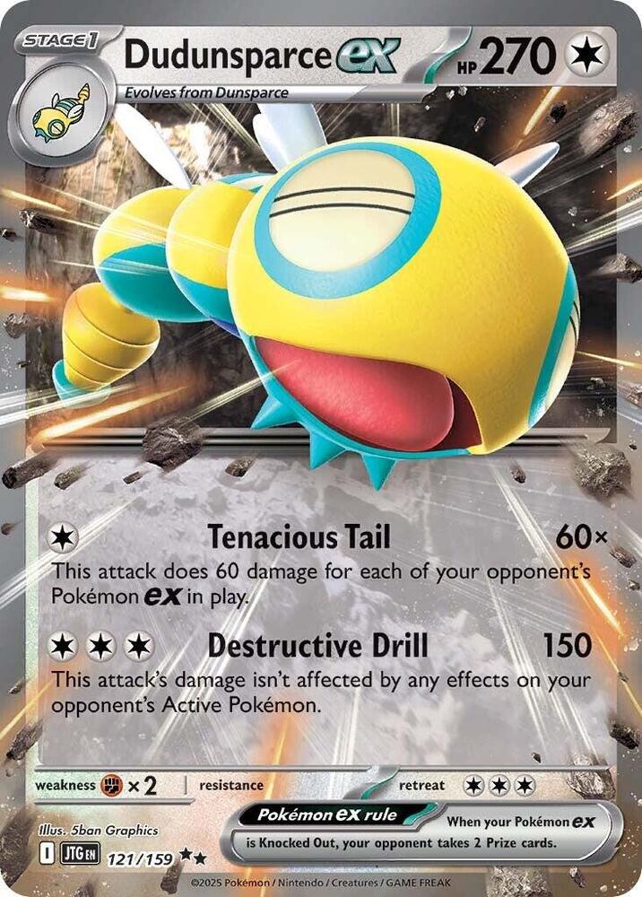 Dudunsparce ex - Journey Together (Double Rare) [JTG-121]