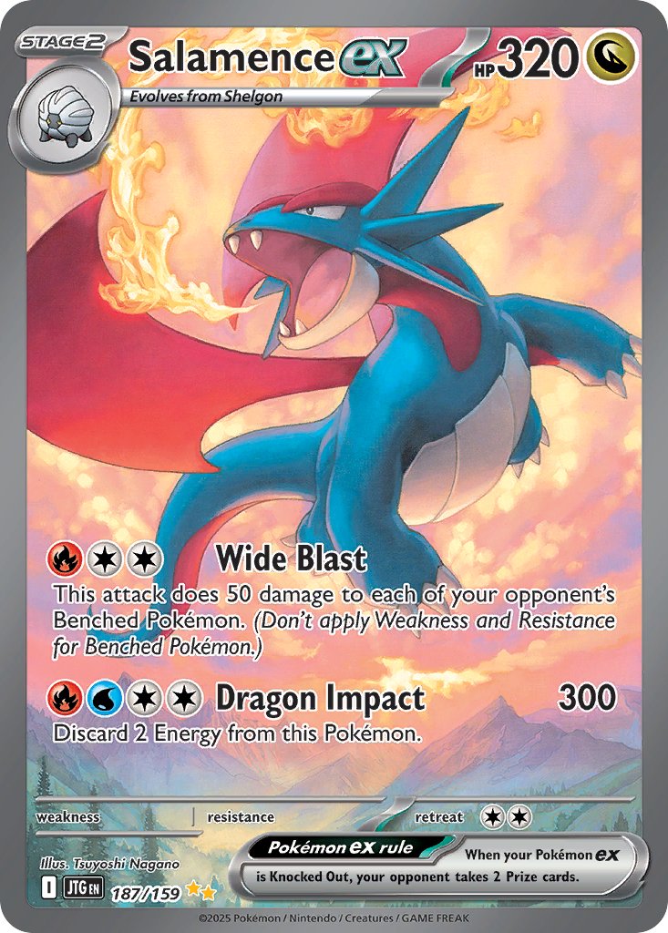 Salamence ex - Journey Together (Special Illustration Rare) [JTG-187]