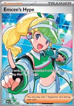 Emcee's Hype - Destined Rivals (Ultra Rare) [DRI-220]