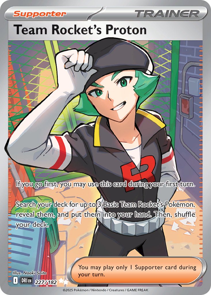 Team Rocket's Proton - Destined Rivals (Ultra Rare) [DRI-227]