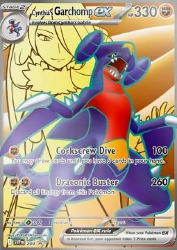 Cynthia's Garchomp ex