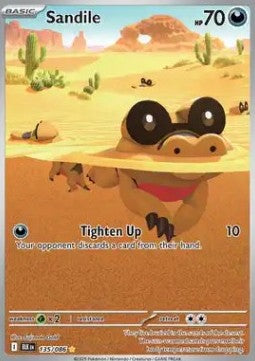 Sandile - Black Bolt (Illustration Rare) [BLK-135]