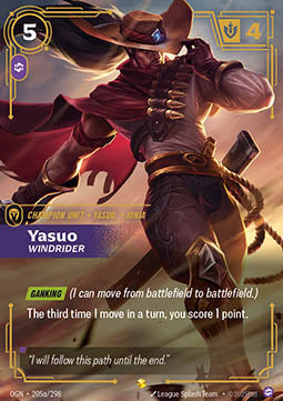 Yasuo, Windrider (V.2 - Showcase)