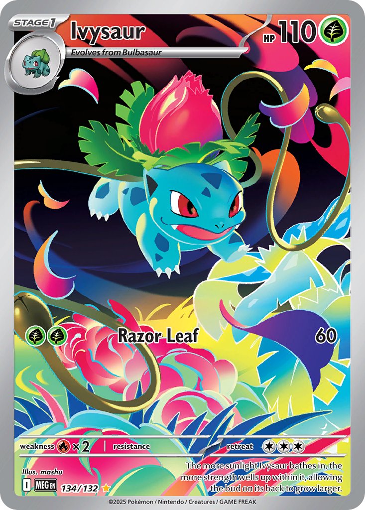 Ivysaur - Mega Evolution (Illustration Rare) [MEG-134]