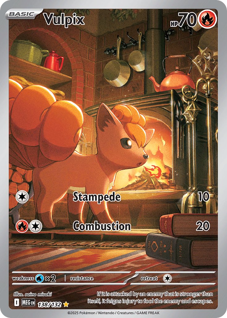 Vulpix - Mega Evolution (Illustration Rare) [MEG-138]