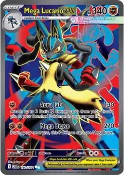 Mega Lucario ex - Mega Evolution (Ultra Rare) [MEG-160]