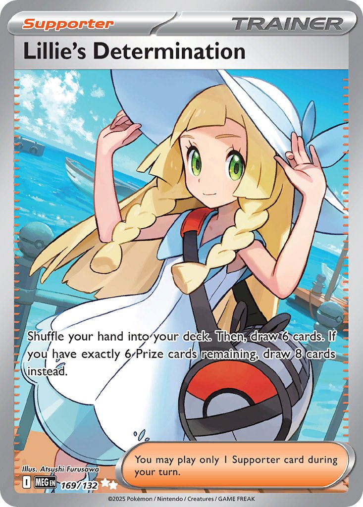 Lillie's Determination - Mega Evolution (Ultra Rare) [MEG-169]