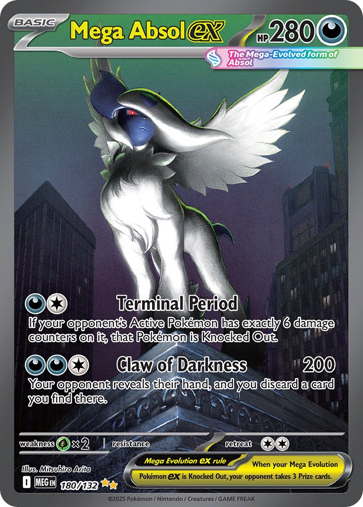 Mega Absol ex - Mega Evolution (Special Illustration Rare) [MEG-180]