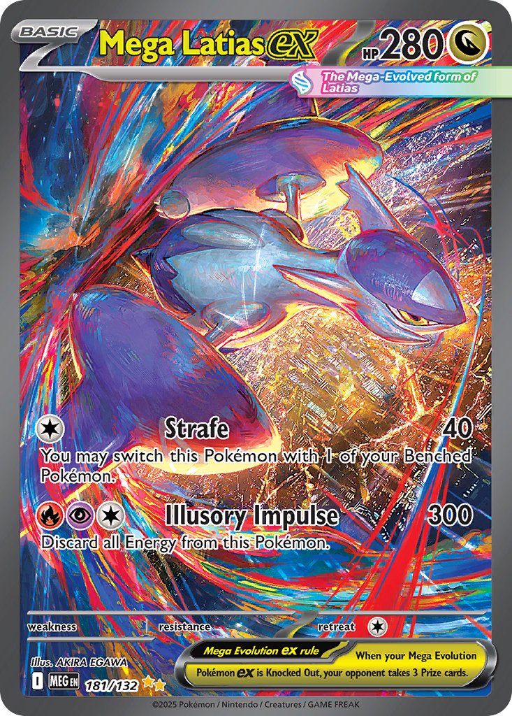 Mega Latias ex - Mega Evolution (Special Illustration Rare) [MEG-181]