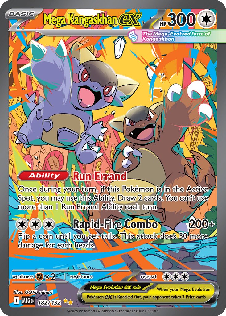 Mega Kangaskhan ex - Mega Evolution (Special Illustration Rare) [MEG-182]