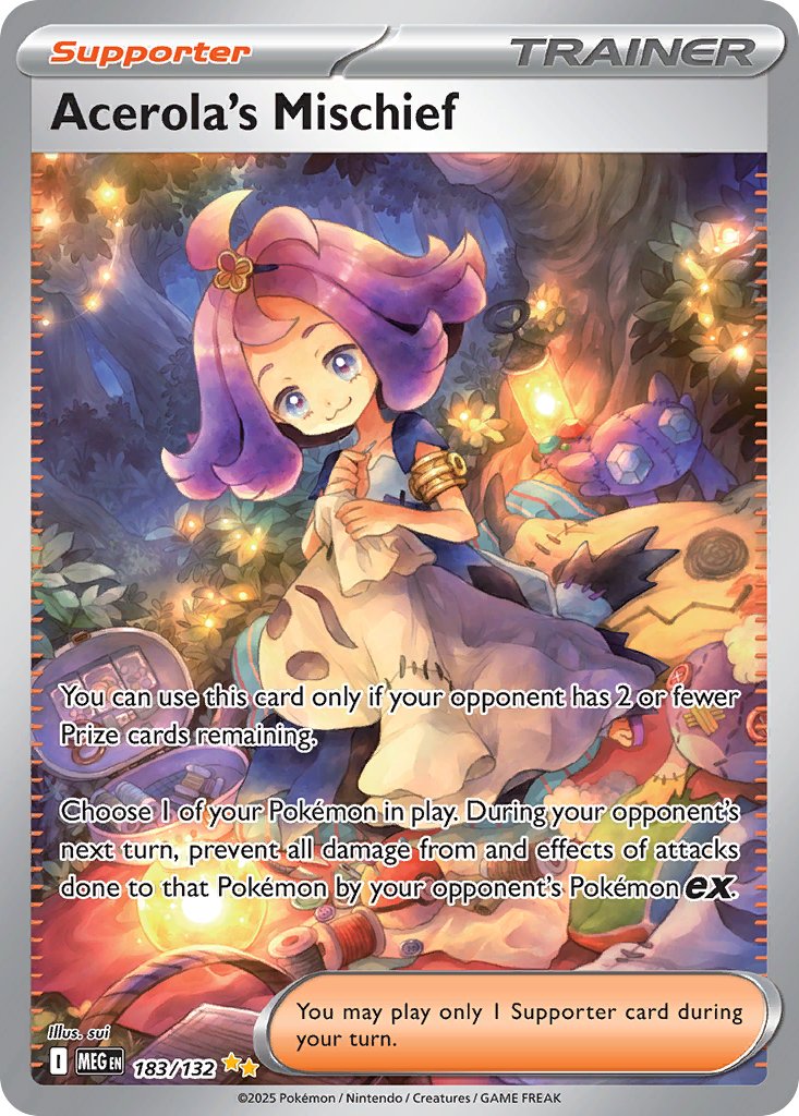 Acerola's Mischief - Mega Evolution (Special Illustration Rare) [MEG-183]