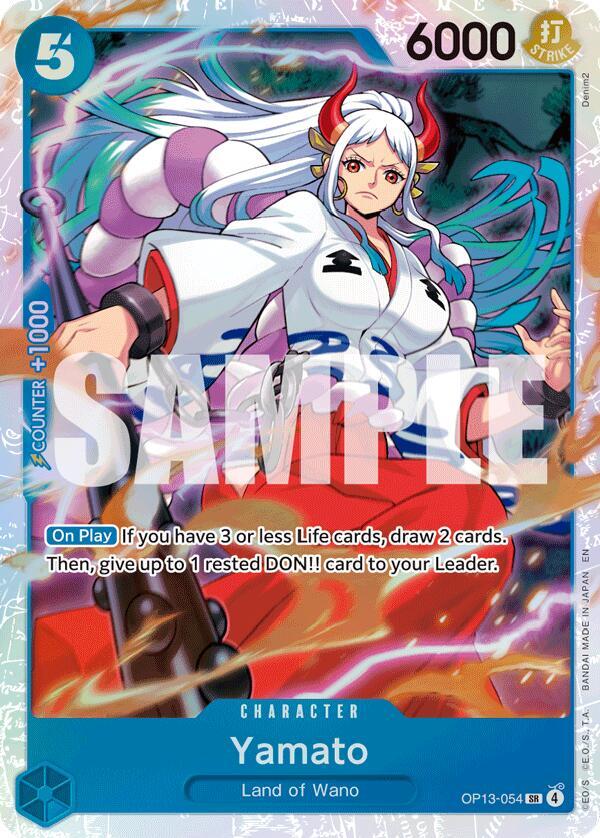Yamato (OP13-054) (V.1) - Carrying on his Will (Super Rare) [OP13-054]