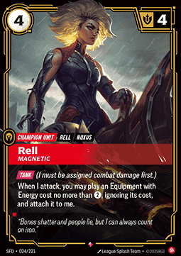 Rell, Magnetic
