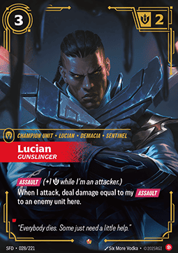 Lucian, Gunslinger (V.1 - Epic)