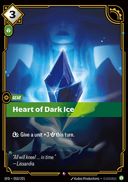 Heart of Dark Ice