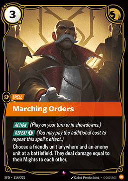 Marching Orders