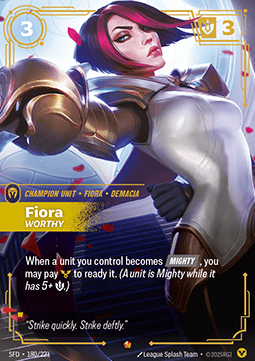 Fiora, Worthy (V.1 - Epic)
