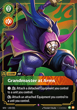 Jax, Grandmaster at Arms (V.1 - Rare)