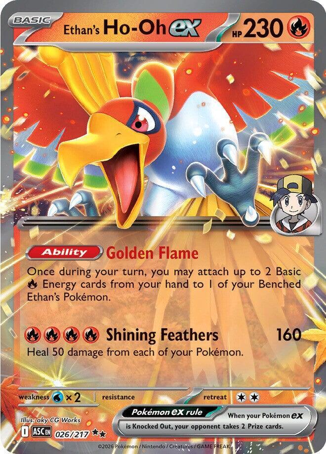 Ethan's Ho-Oh ex - Ascended Heroes (Double Rare) [ASC-026]
