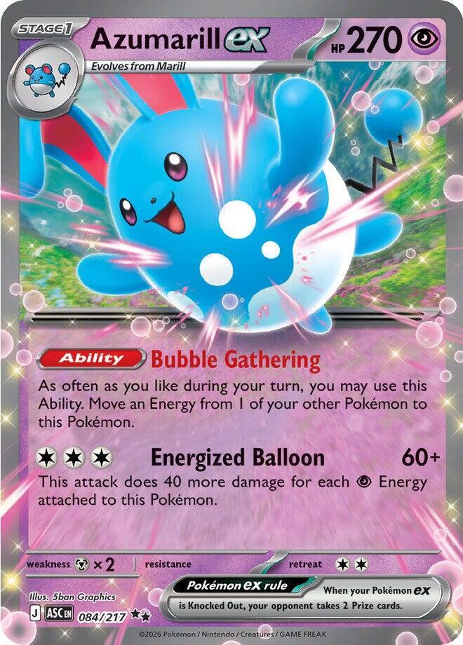 Azumarill ex - Ascended Heroes (Double Rare) [ASC-084]