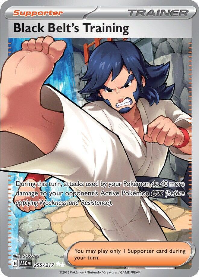 Black Belt's Training - Ascended Heroes (Ultra Rare) [ASC-255]