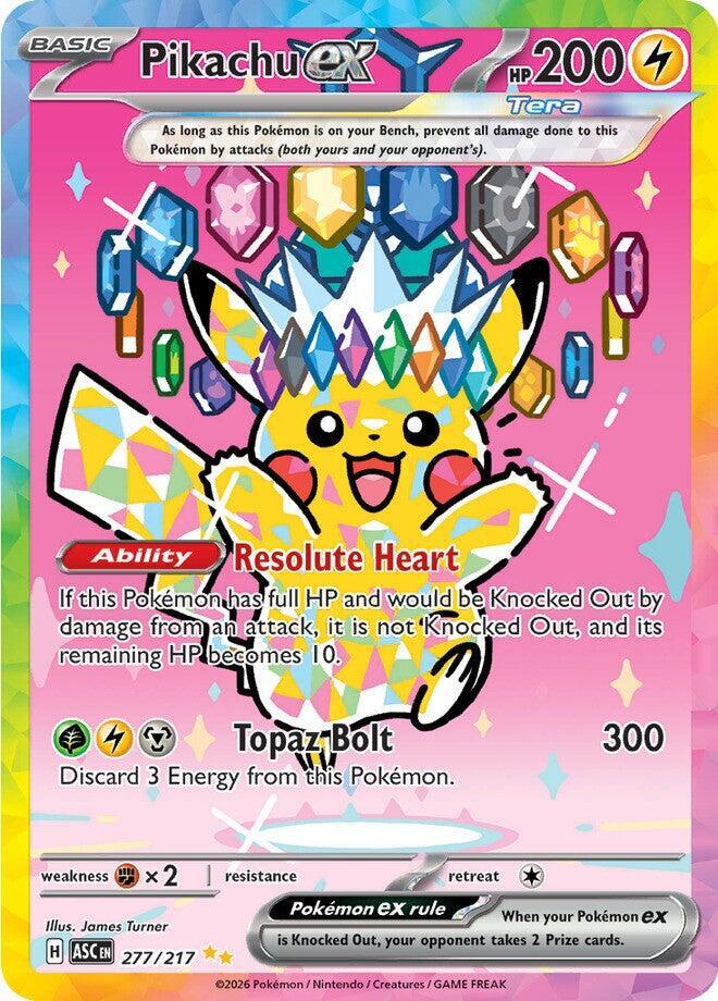 Pikachu ex - Ascended Heroes (Special Illustration Rare) [ASC-277]