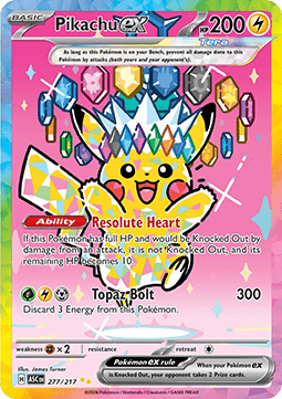 Pikachu ex - Ascended Heroes (Special Illustration Rare) [ASC-277]