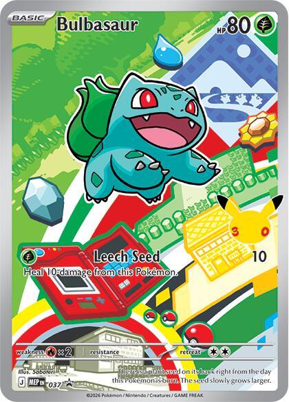 Bulbasaur - MEP Black Star Promos (Promo) [MEP-037]