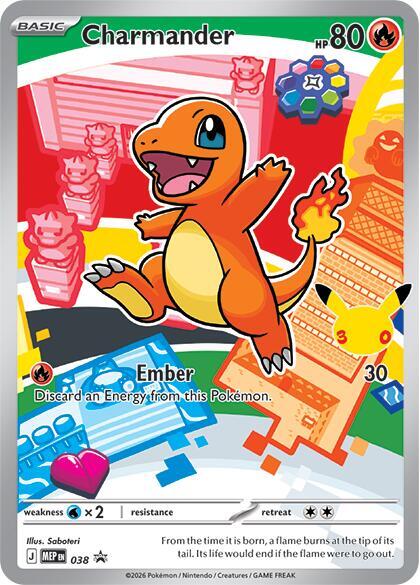 Charmander - MEP Black Star Promos (Promo) [MEP-038]