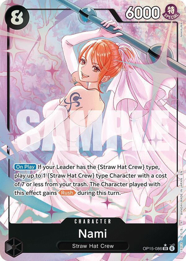 Nami (OP15-086) (V.2) - Adventure on Kami’s Island (Alternate Art) [OP15-086]