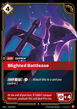 Blighted Battleaxe