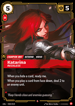 Katarina, Reckless