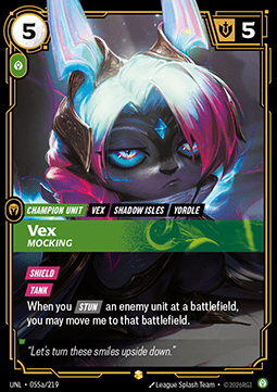 Vex, Mocking (V.2 - Showcase)