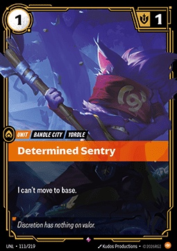 Determined Sentry