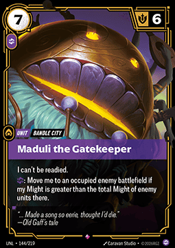Maduli the Gatekeeper - Unleashed (Rare) [UNL-144]