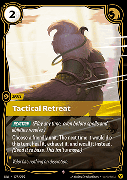 Tactical Retreat