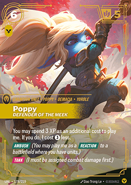 Poppy, Defender of the Meek (V.1 - Epic)