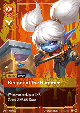 Poppy, Keeper of the Hammer (V.1 - Rare)
