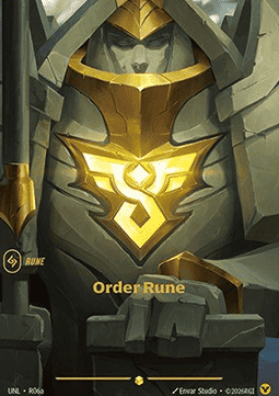 Order Rune (V.2 - Showcase)
