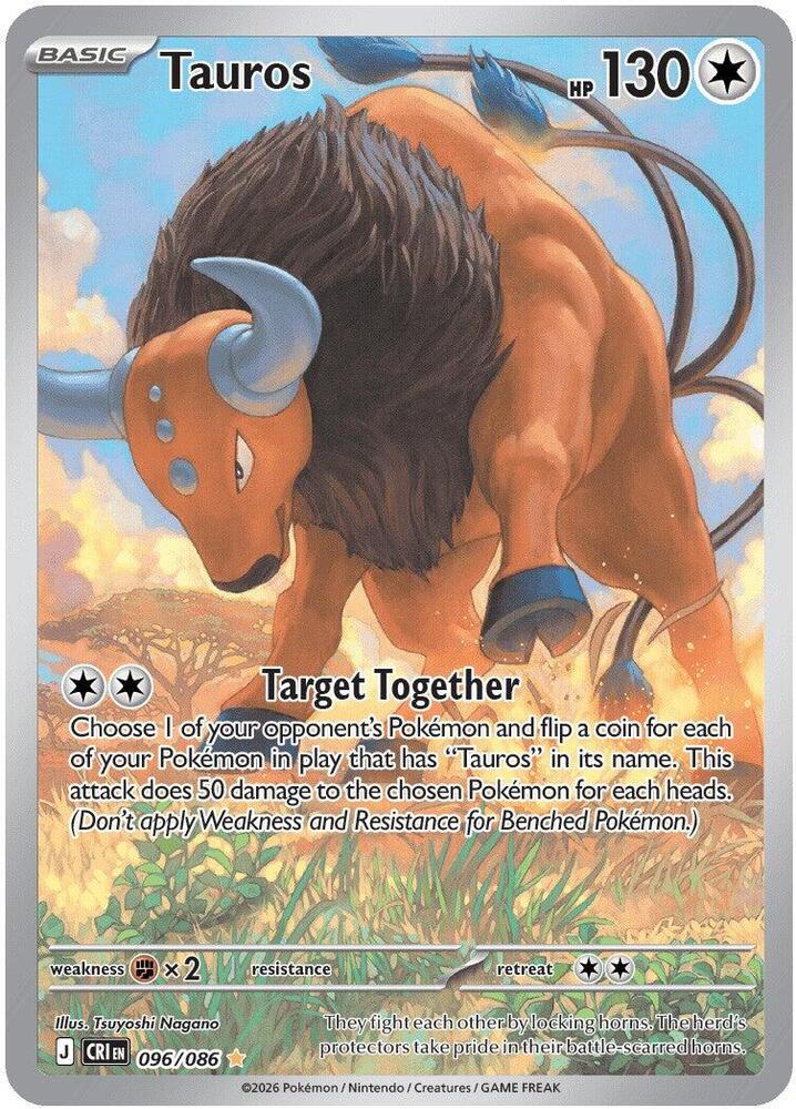 Tauros - Chaos Rising (Illustration Rare) [CRI-096]