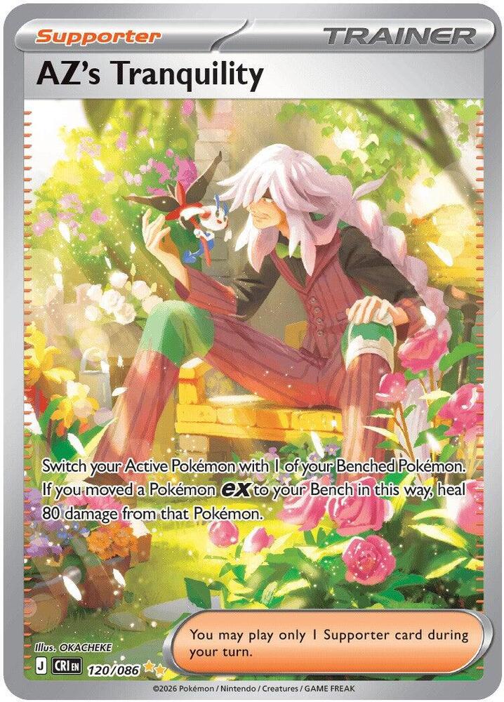 AZ's Tranquility - Chaos Rising (Special Illustration Rare) [CRI-120]