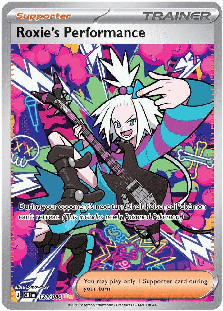 Roxie's Performance - Chaos Rising (Special Illustration Rare) [CRI-121]